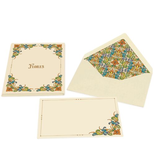 San Lorenzo Flores Card- Portfolio Large (10ct.)