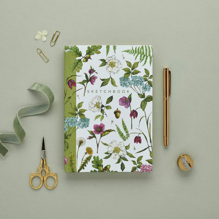 Cottage Garden - Hardback Sketchbook (A5)