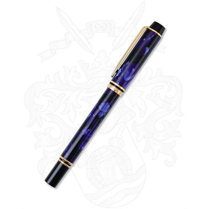 Waterman Le Man Rhapsody Blue marbled Fountain Pen