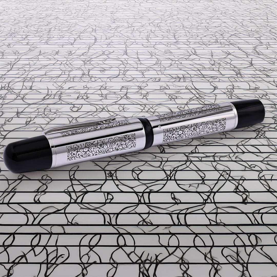 Bexley 2008 Owners Club 15th Anniversary Black Sterling Silver Filigree