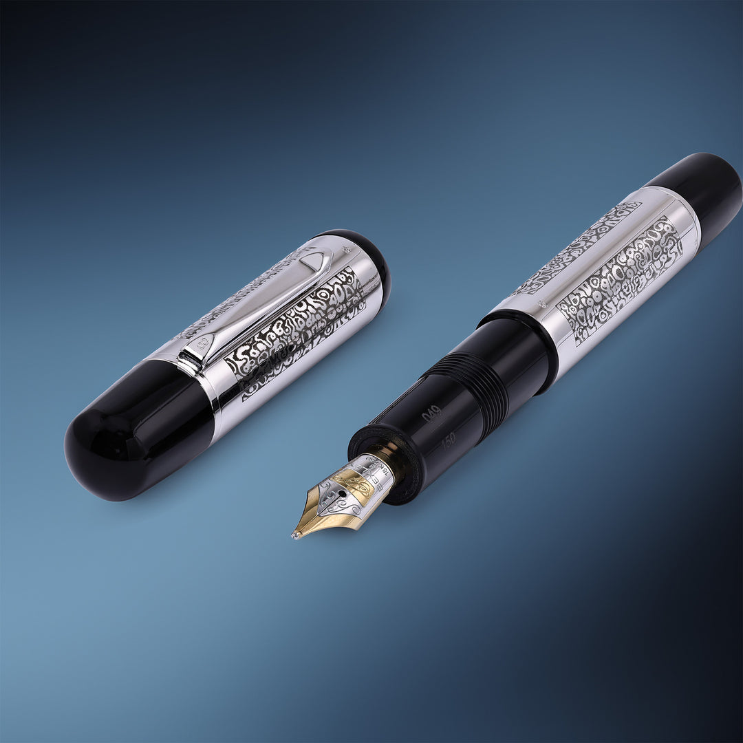 Bexley 2008 Owners Club 15th Anniversary Black Sterling Silver Filigree