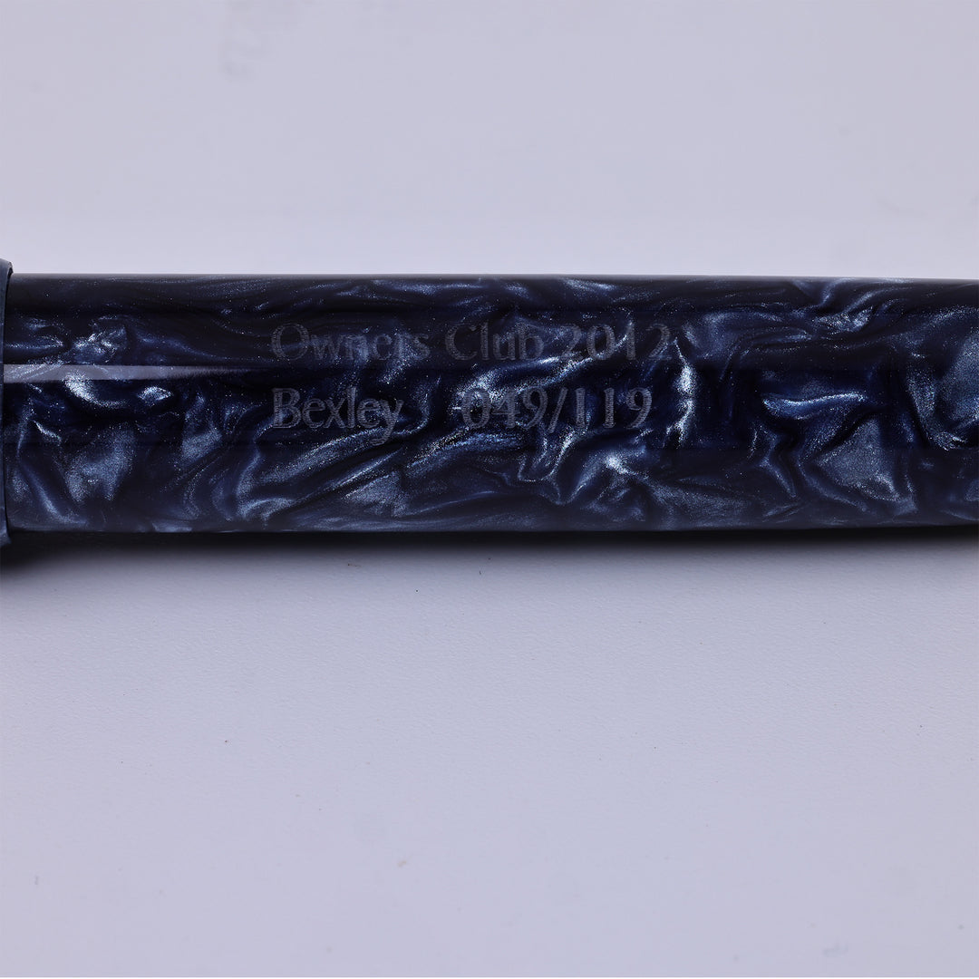 Bexley 2012 Owners Club Blue Marble Fountain Pen