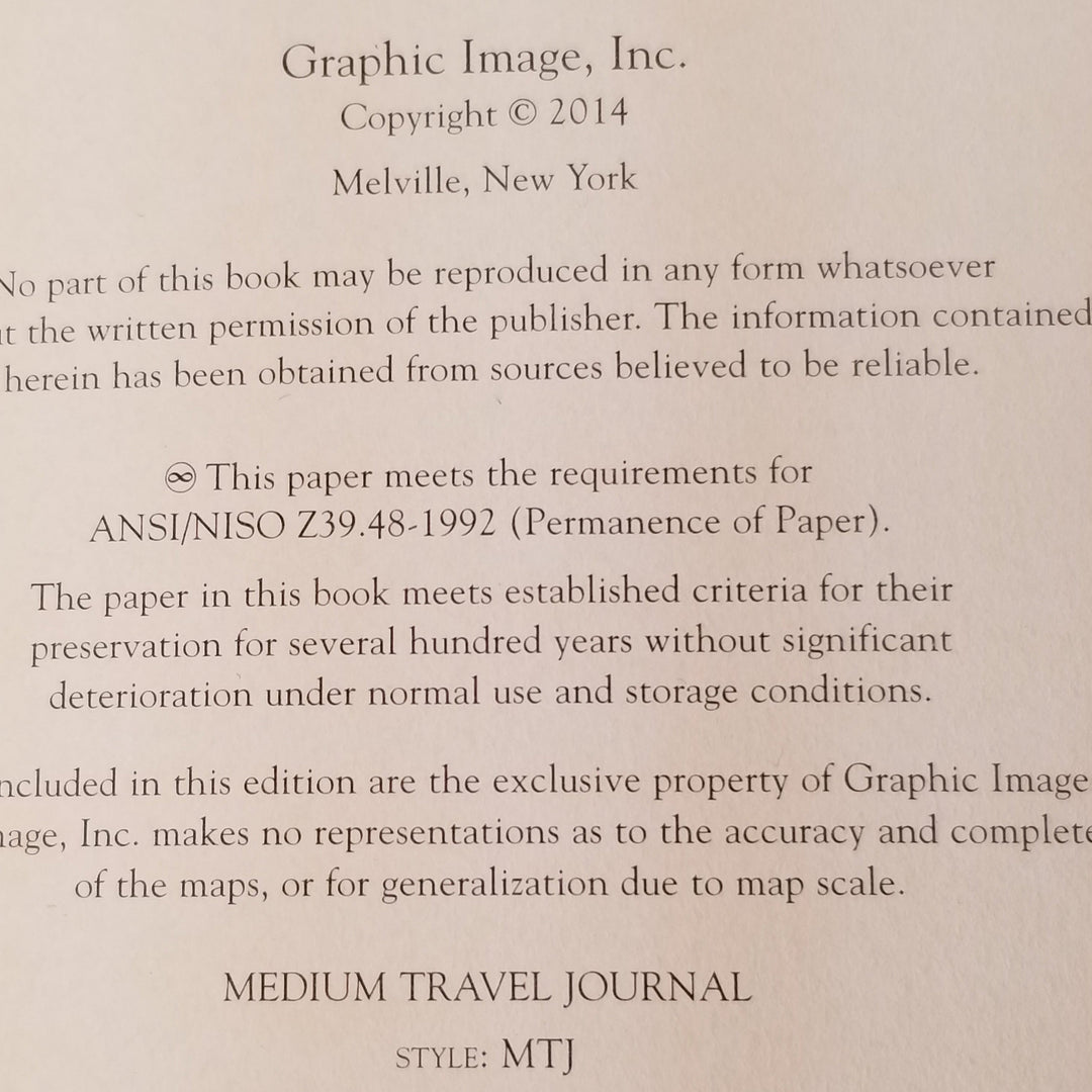 Medium Sized Travel Journal with Flexible Cover