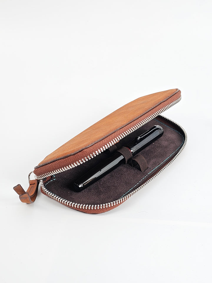Endless Pen Pouch - Brown