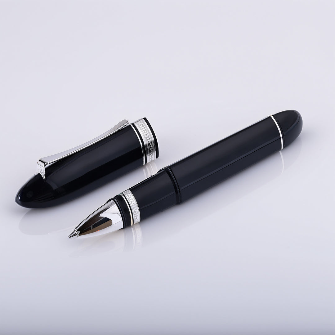 Omas 360 Black And Silver Rollerball