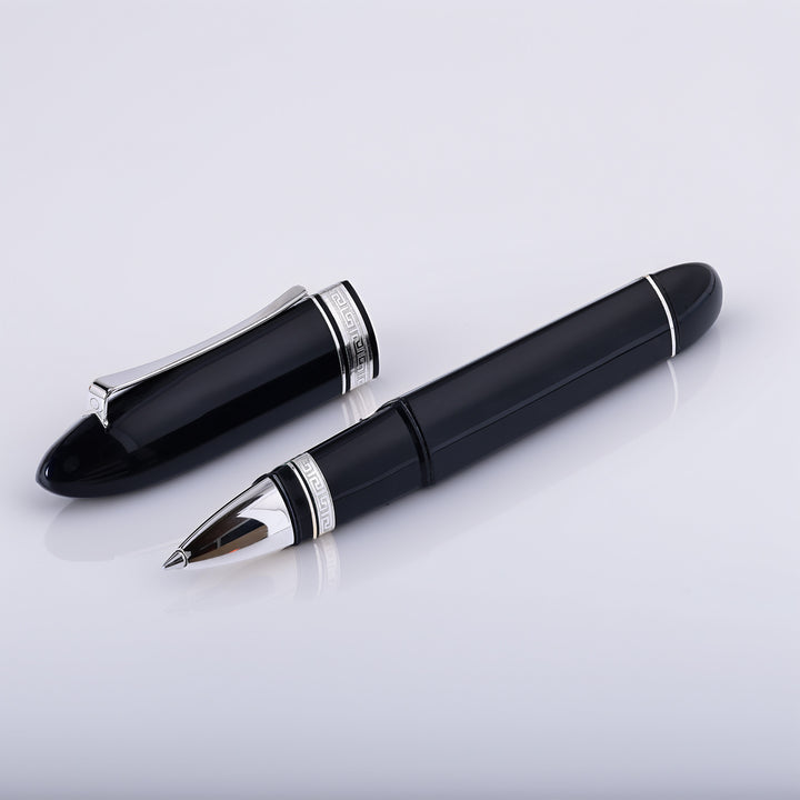 Omas 360 Black And Silver Rollerball