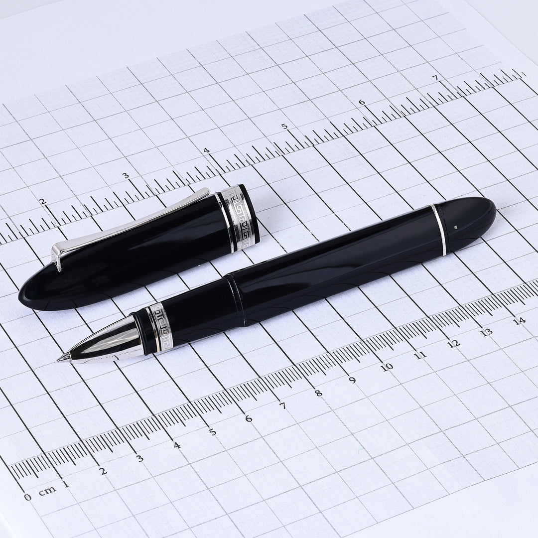 Omas 360 Black And Silver Rollerball