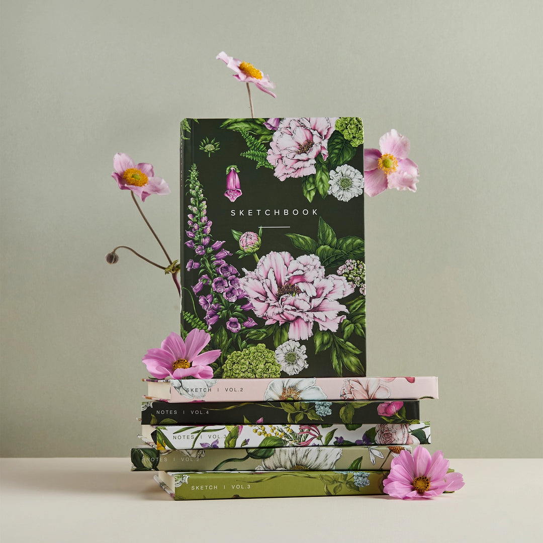 Summer Garden - Hardback Sketchbook (A5)