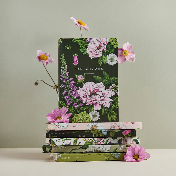 Summer Garden - Hardback Sketchbook (A5)