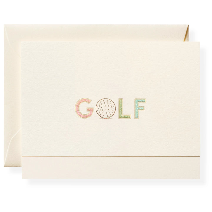 Karen Adams - Golf Notecard Box (x8)