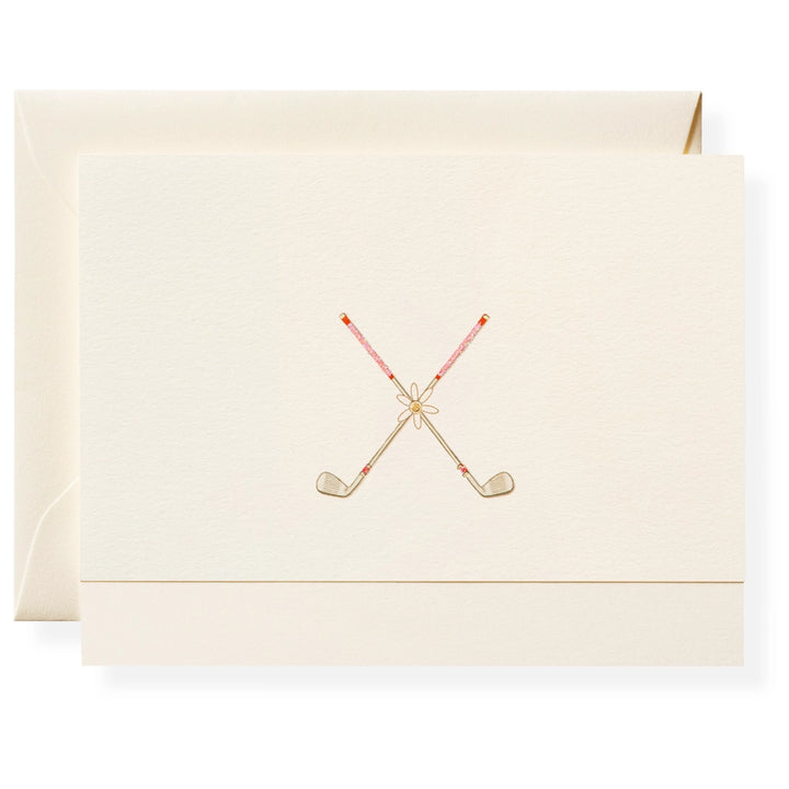 Karen Adams - Golf Notecard Box (x8)