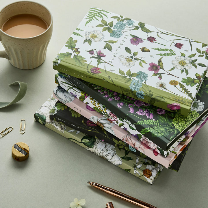 Cottage Garden - Hardback Sketchbook (A5)