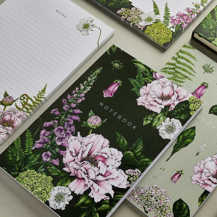 Summer Garden Softcover Notebooks A5