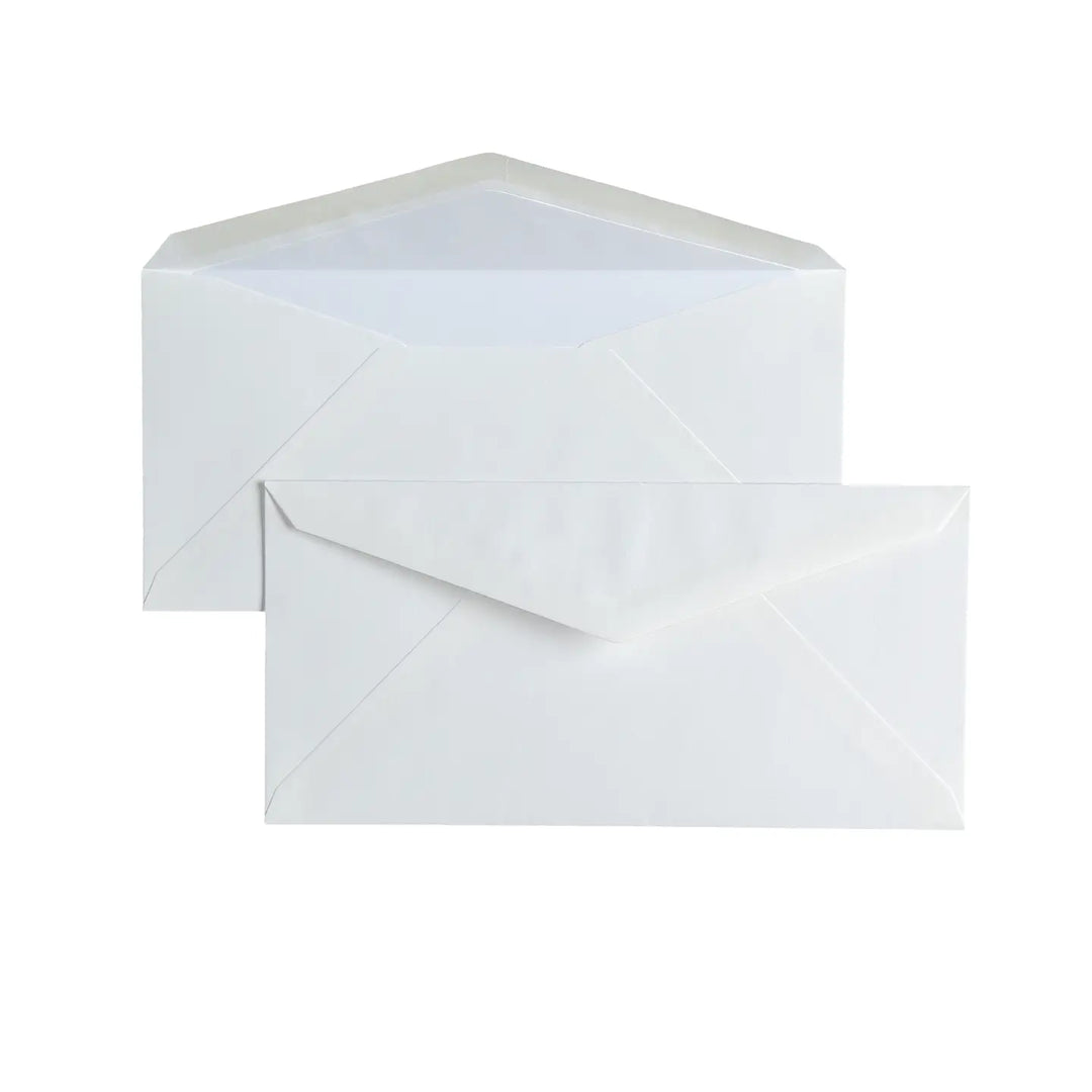 Classic Deckle Edge Envelopes 4.25 x 8.75" (25ct) | Original Crown Mill | Original Crown Mill