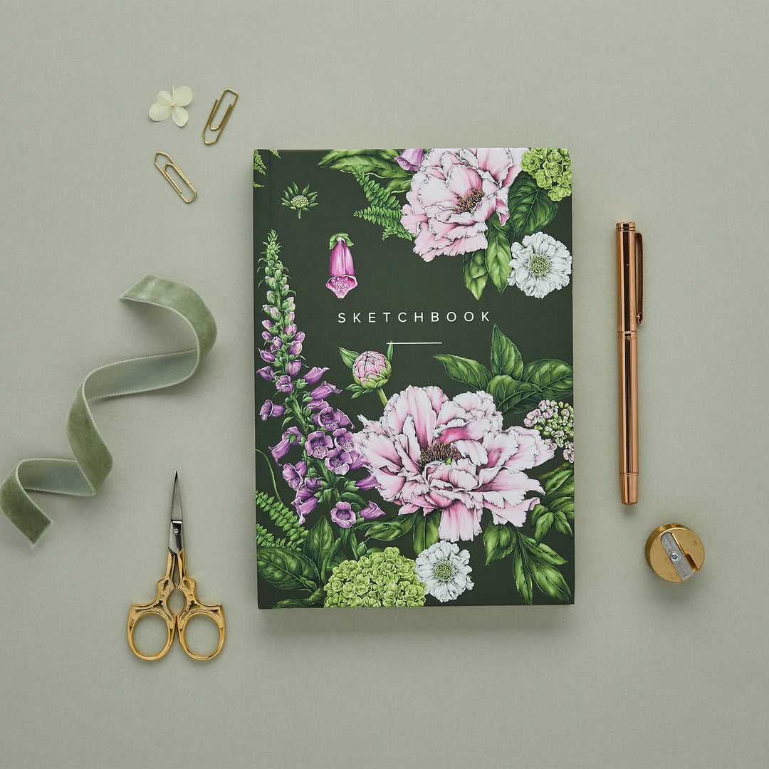 Summer Garden - Hardback Sketchbook (A5)