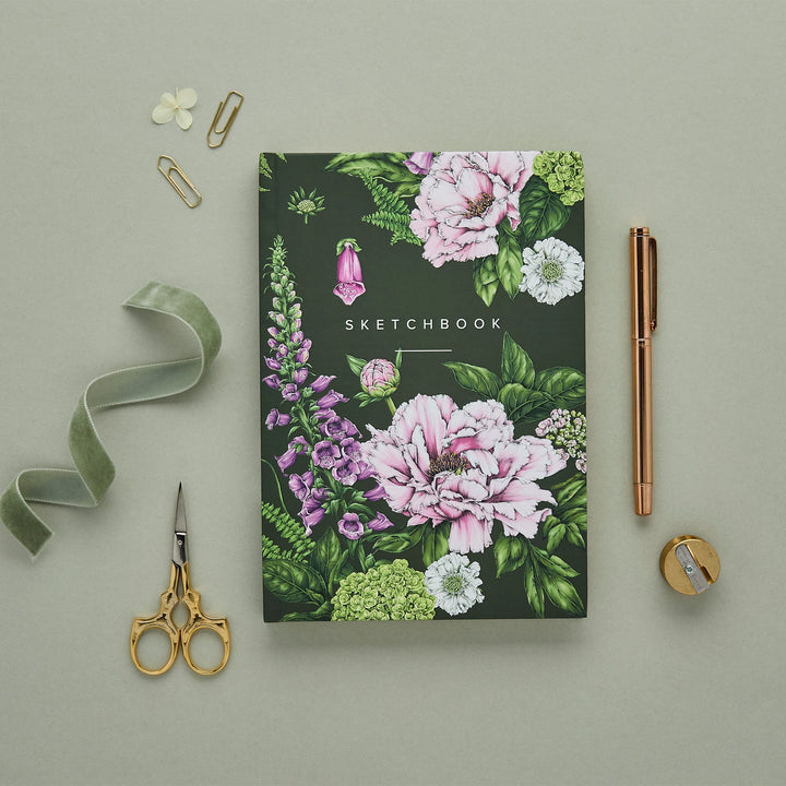 Summer Garden - Hardback Sketchbook (A5)