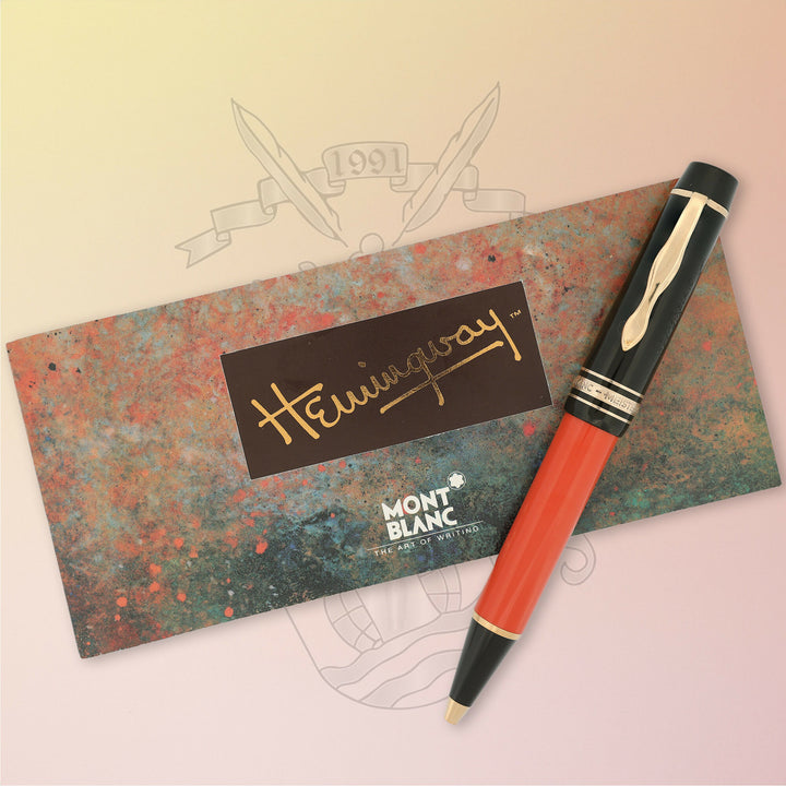Montblanc Writers Edition Ernest Hemingway Ballpoint 1992