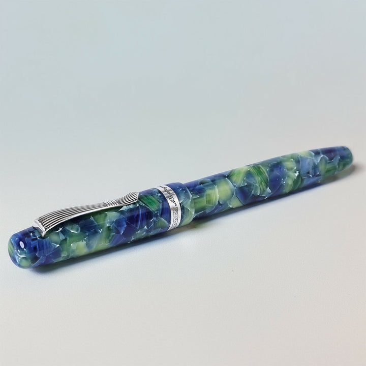Montegrappa Elmo Asolo Blue Green Fountain Pen