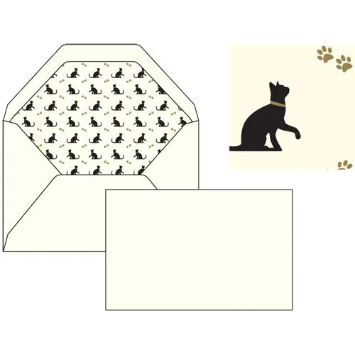 Flat Cards and Lined Envelopes 3.33" x 5.12" (10ct)  | Rossi 1931 Italian Stationery