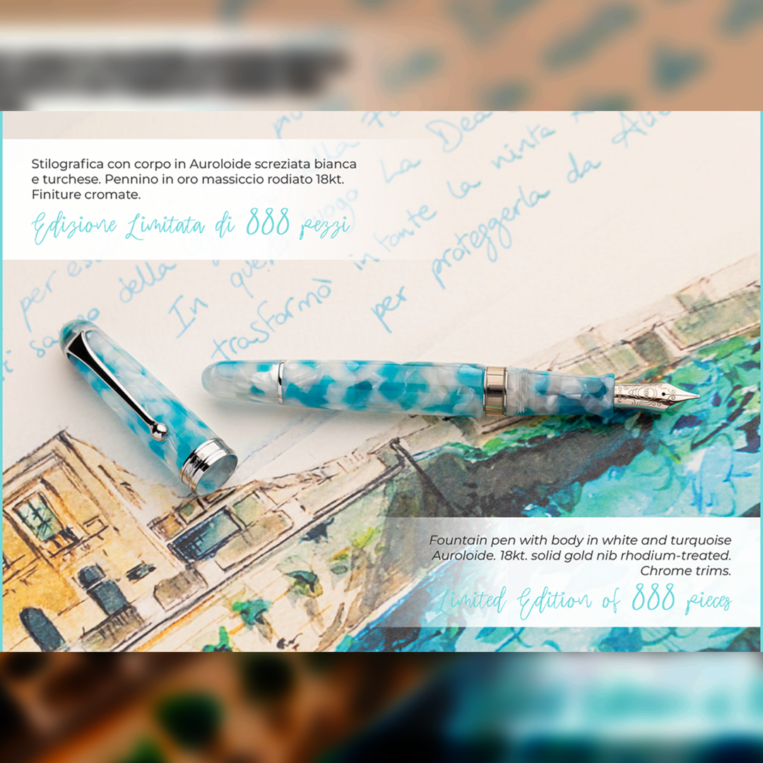 Aurora 888 Ortigia Limited Edition - Fountain Pen