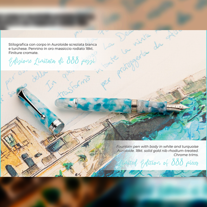 Aurora 888 Ortigia Limited Edition - Fountain Pen