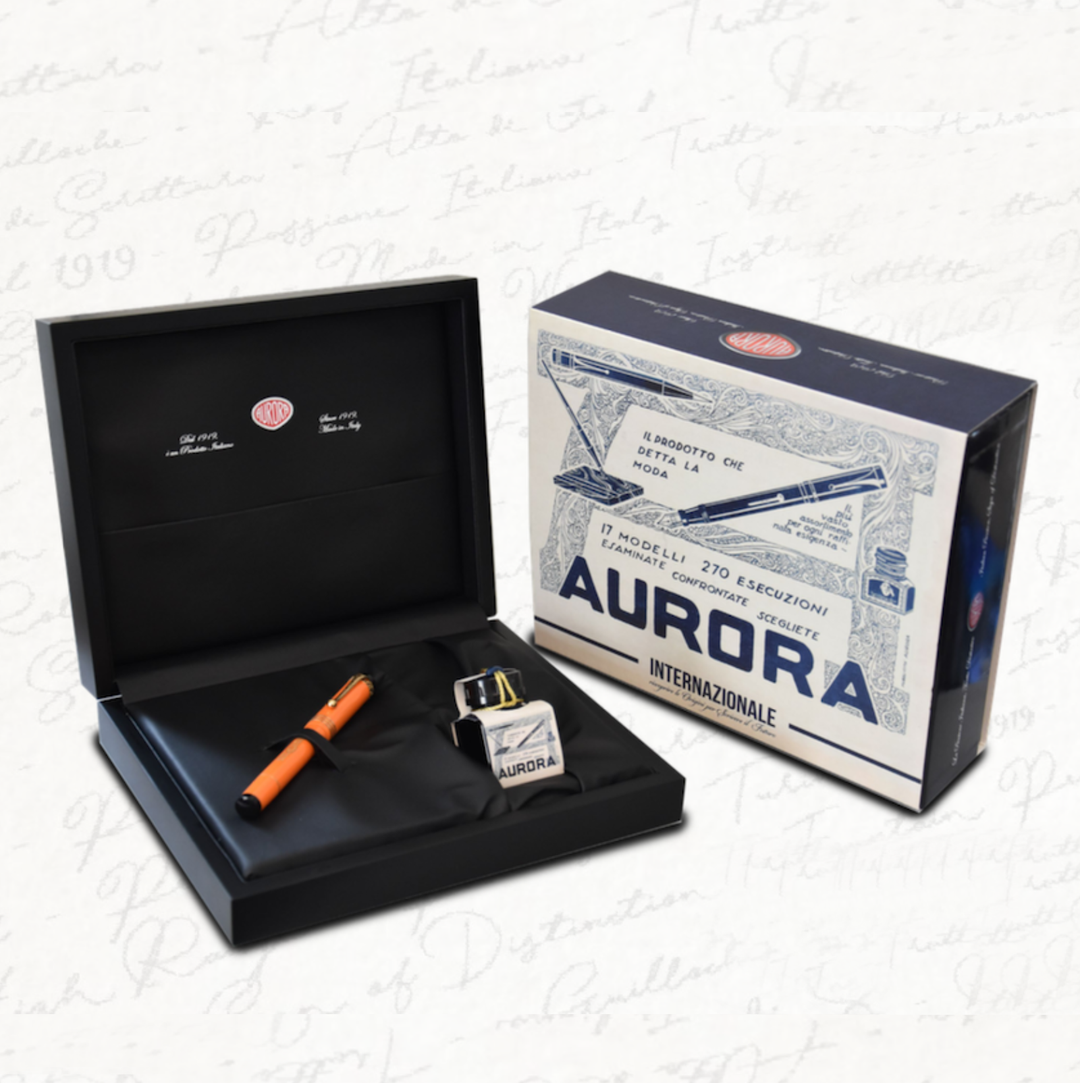 Aurora Internazionale Orange - Fountain Pen