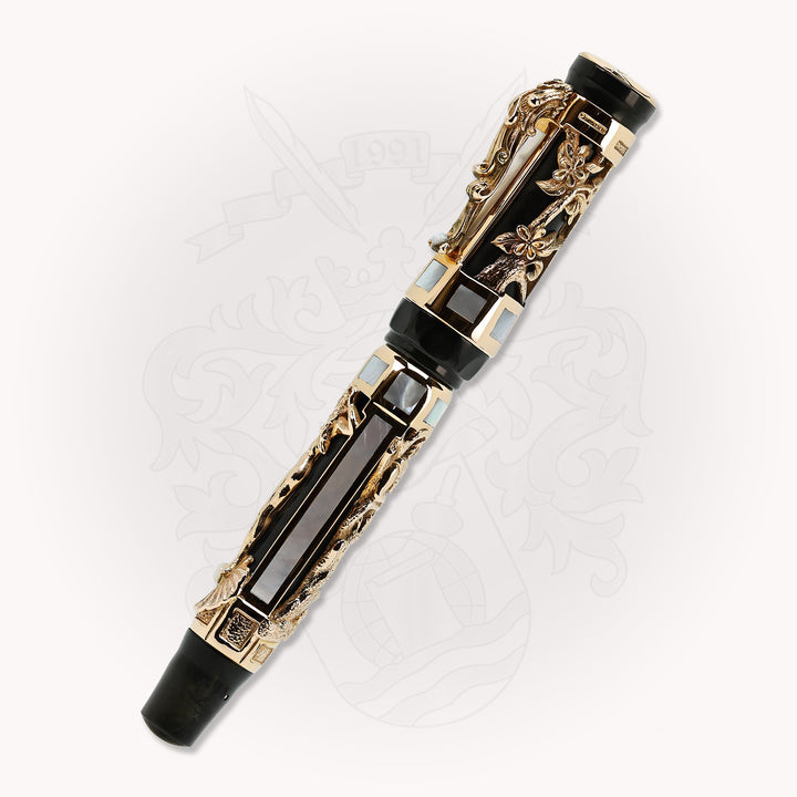 Montegrappa Limited Edition Aphrodite Fountain Pen in solid gold