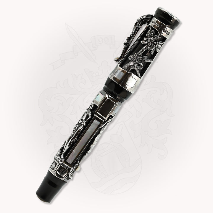 Montegrappa Limited Edition Aphrodite Fountain Pen in Sterling Silver