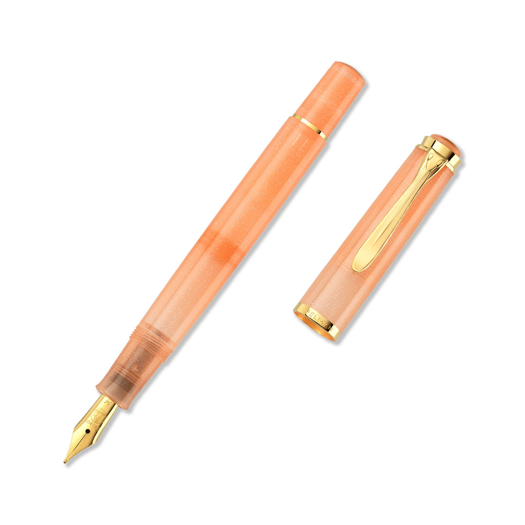 Pelikan Souverän M200 Apricot Achat Fountain Pen