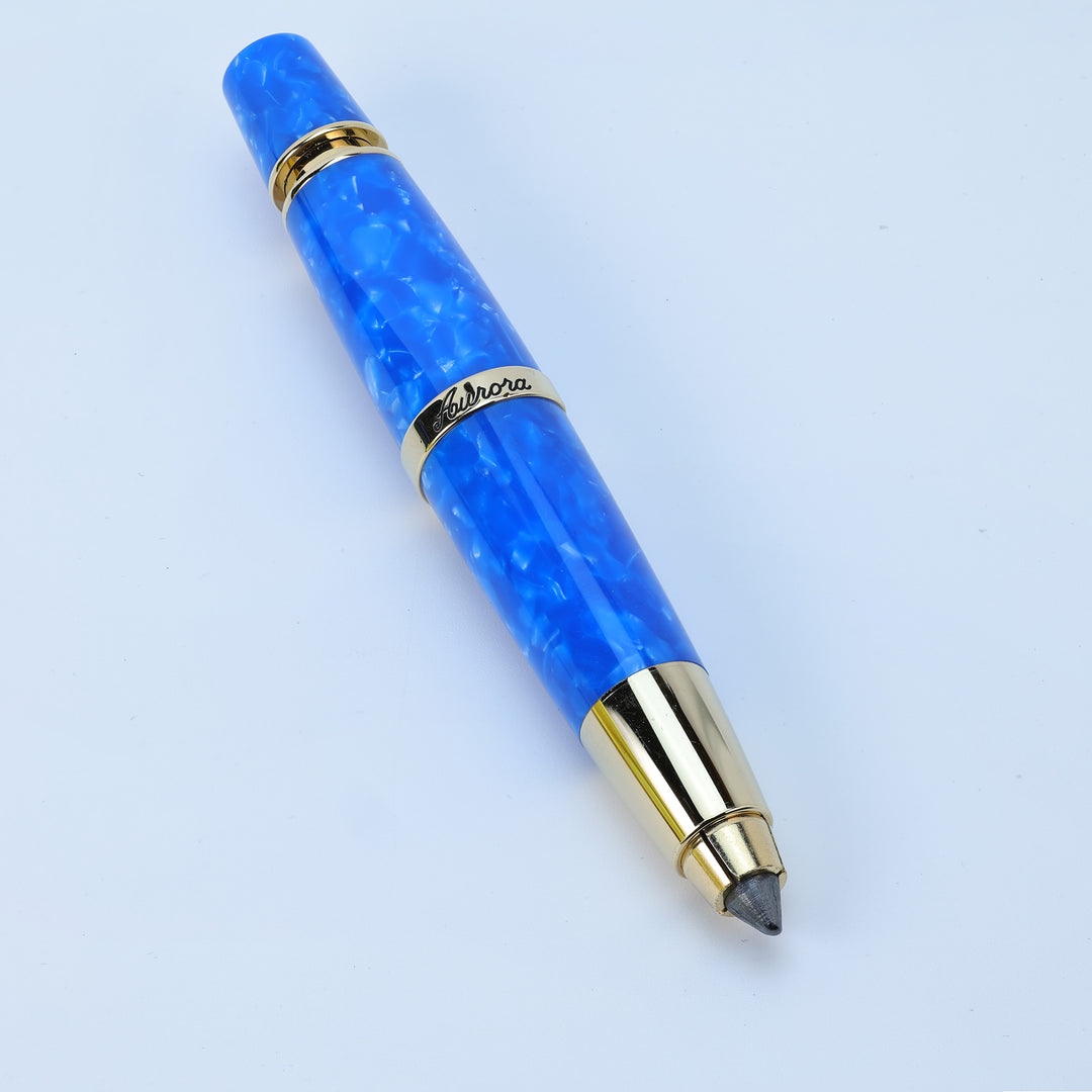 Aurora Limited Edition Mare Blue & Gold  - Sketch Pencil with Pen Holder