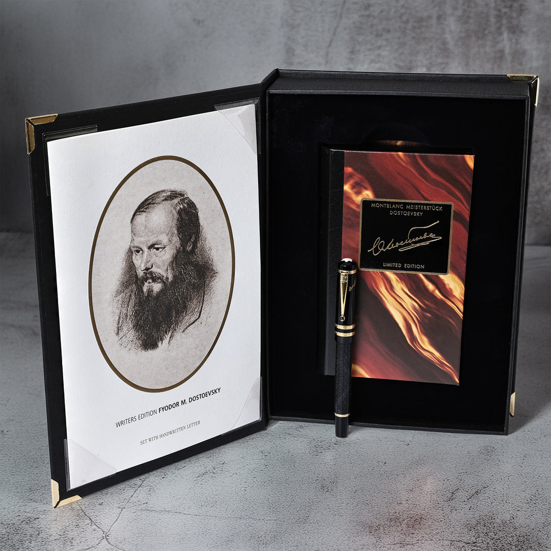 Montblanc Dostoevsky Writers Edition Autographed Set Fountain Pen