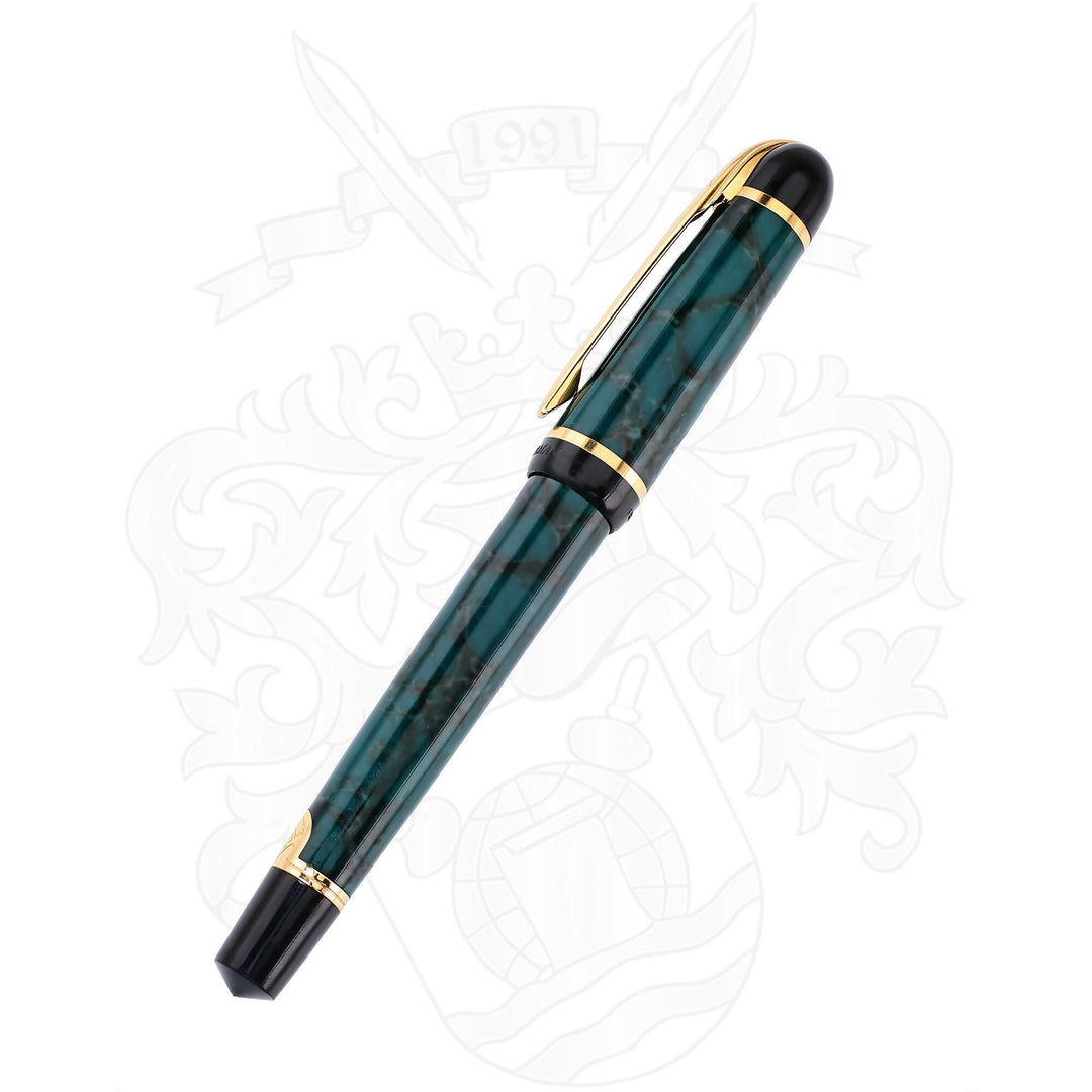 Waterman Phileas Green Marble Fountain Pen
