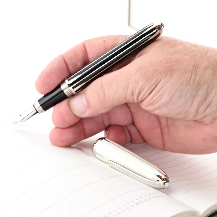 Cartier Backgammon Stripes Limited Edition Fountain Pen