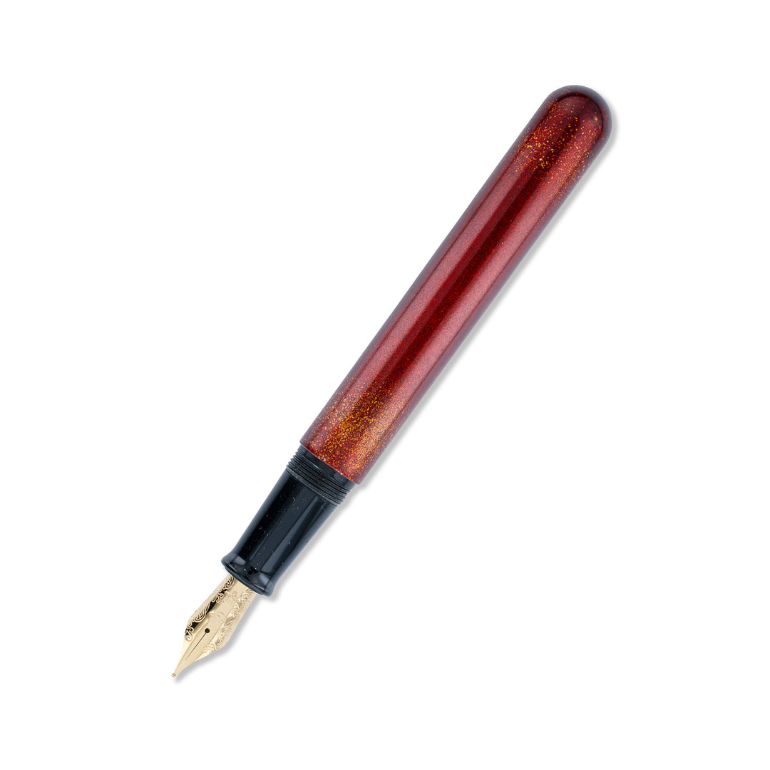 IKKAKU By Nahvalur Moon Trilogy Fountain Pens - Blood Moon