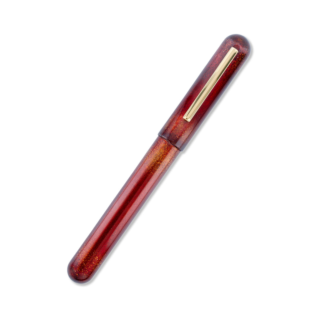IKKAKU By Nahvalur Moon Trilogy Fountain Pens - Blood Moon