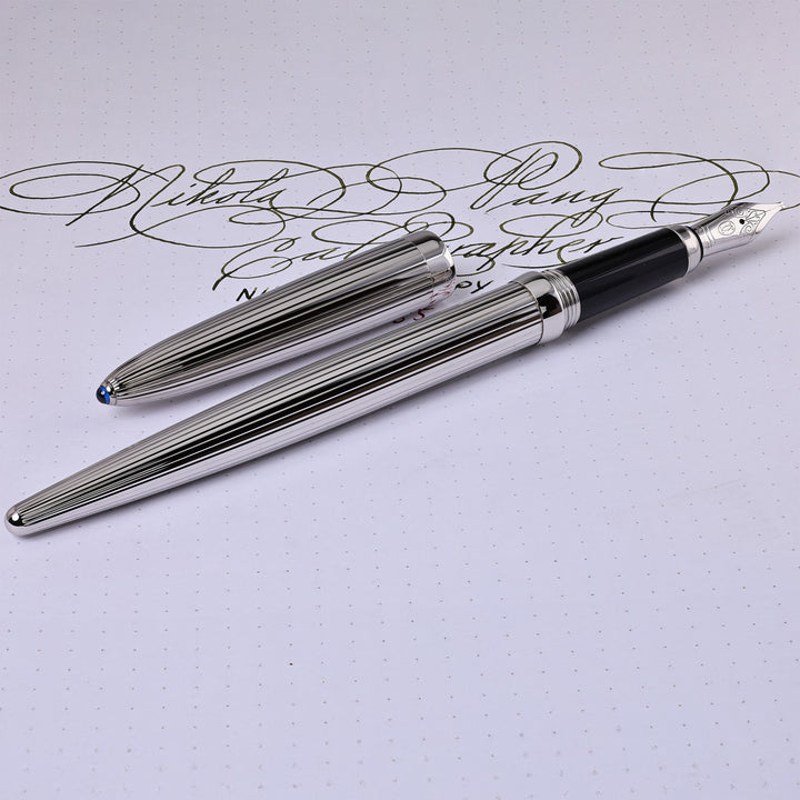 Cartier Platinum Calligraphy Limited Edition 2000 Fountain Pen