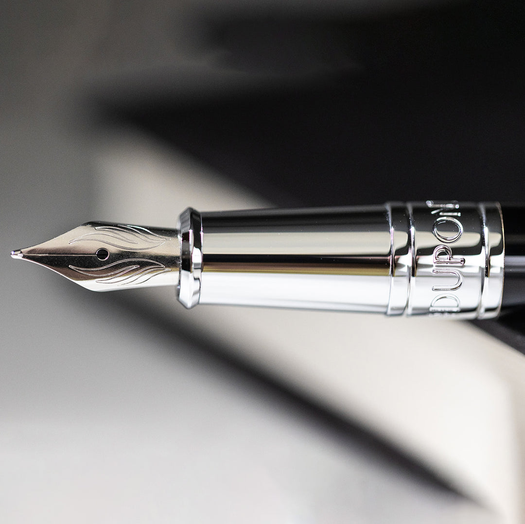 S.T. Dupont Initial Fountain Pen Chrome