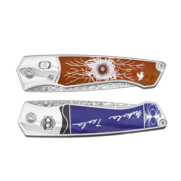 David Oscarson Nikola Tesla Folding Knife