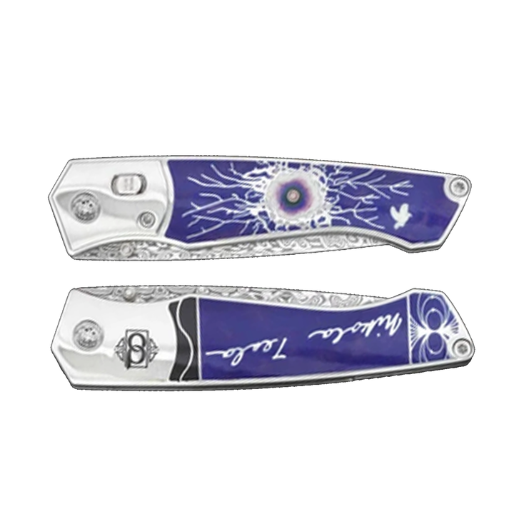 David Oscarson Nikola Tesla Folding Knife