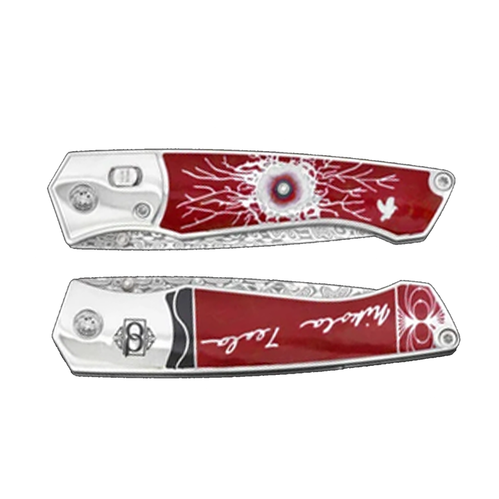 David Oscarson Nikola Tesla Folding Knife
