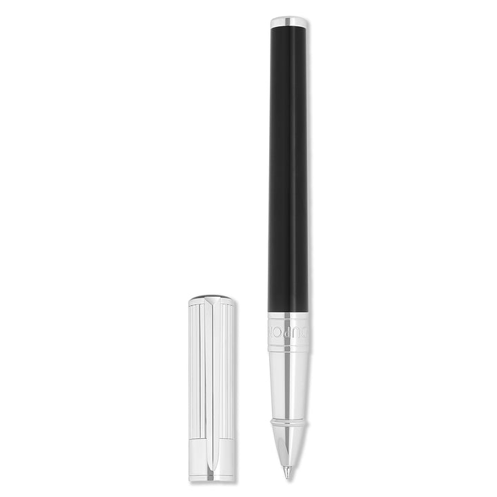 S.T. Dupont Initial Rollerball Black Duo Tone