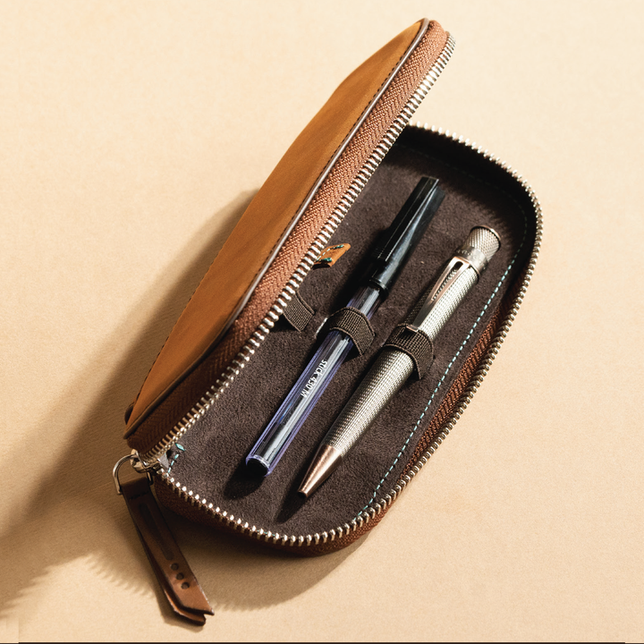 Endless Pen Pouch - Brown