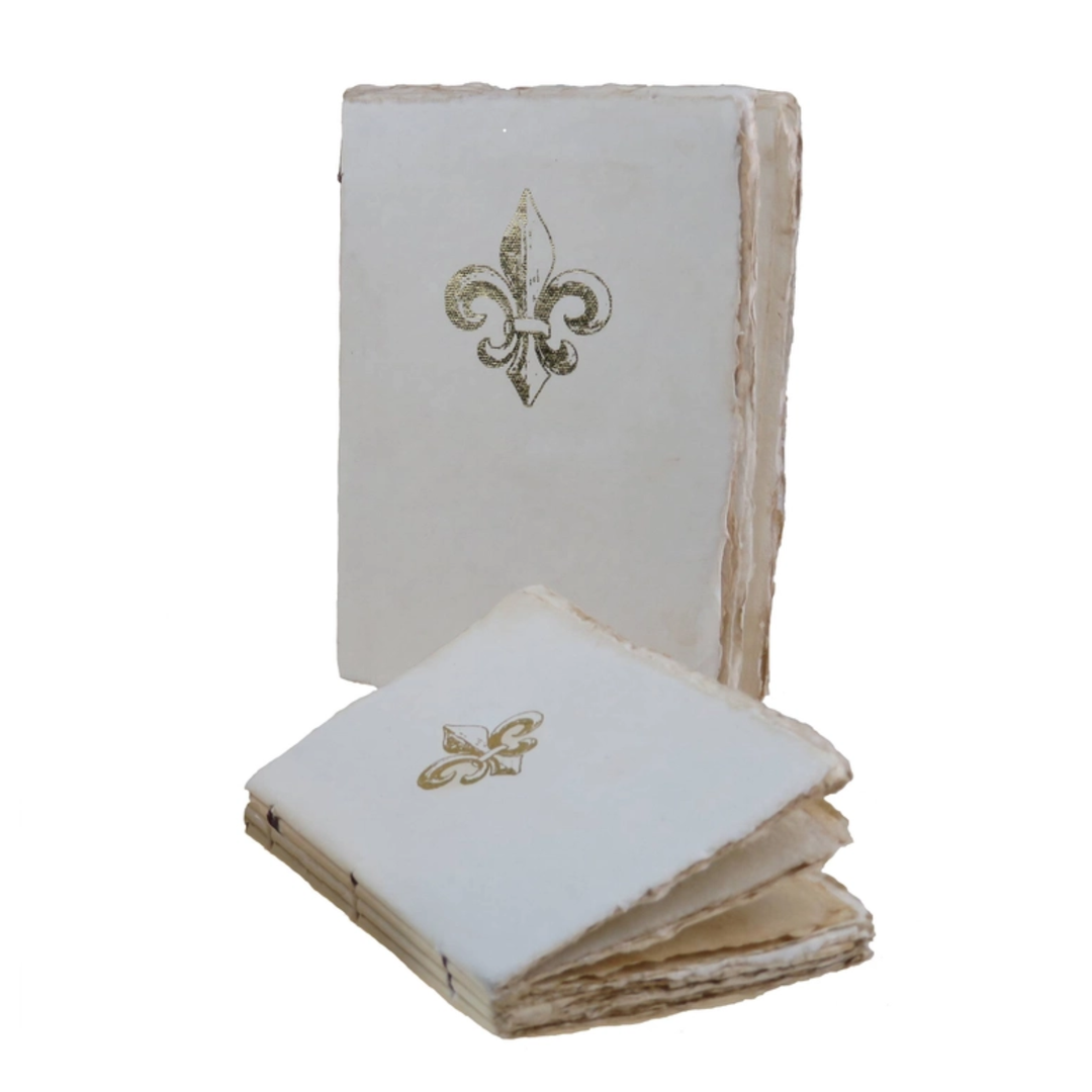 Epigram A6 Deckled Fleur de Lys - Notebook