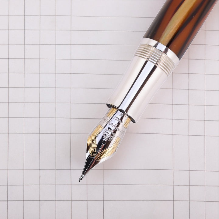 Montegrappa Extra 1930 Turtle Brown Celluloid Fountain Pen