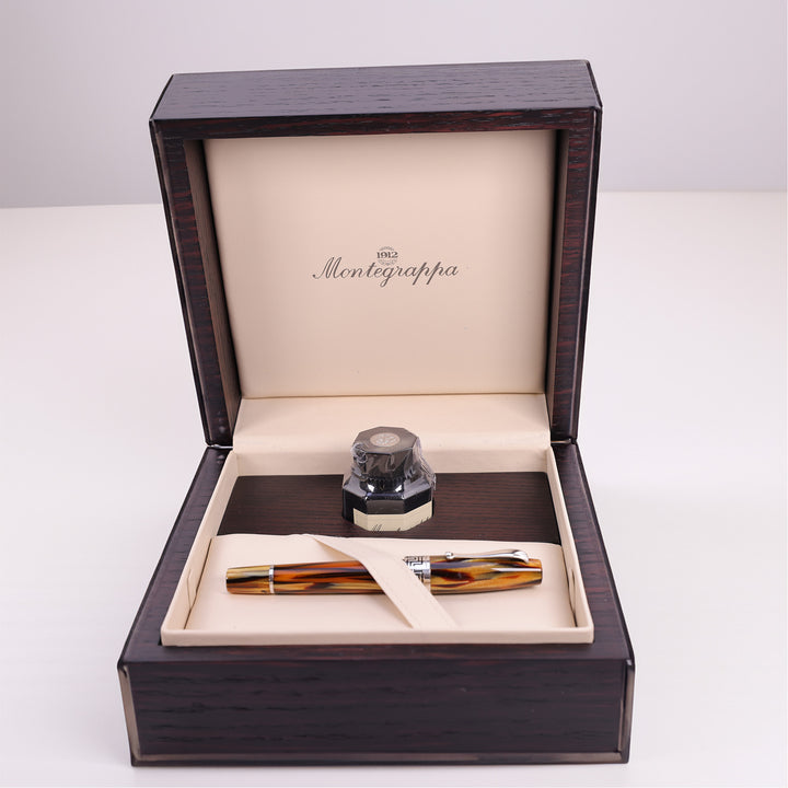 Montegrappa Extra 1930 Turtle Brown Celluloid Fountain Pen