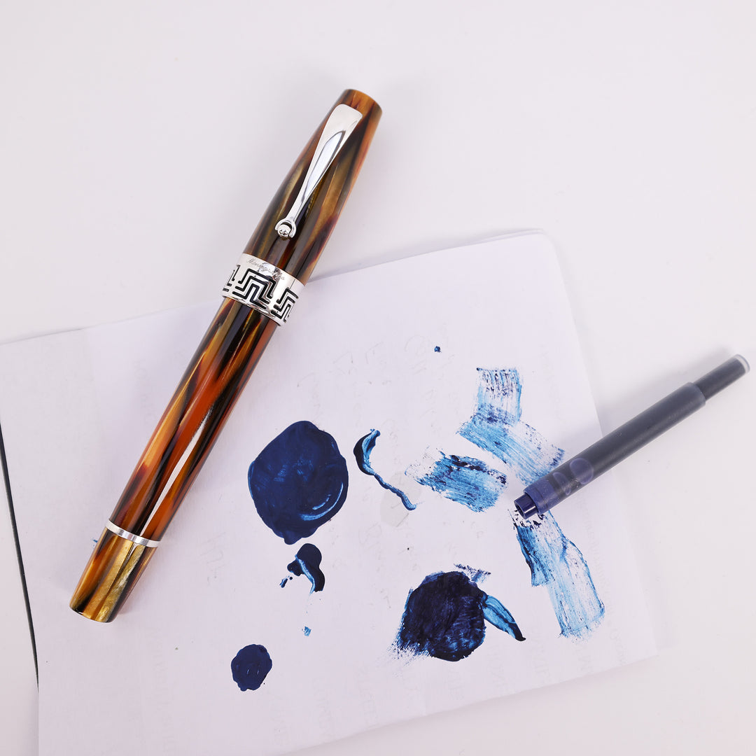 Montegrappa Extra 1930 Turtle Brown Celluloid Fountain Pen