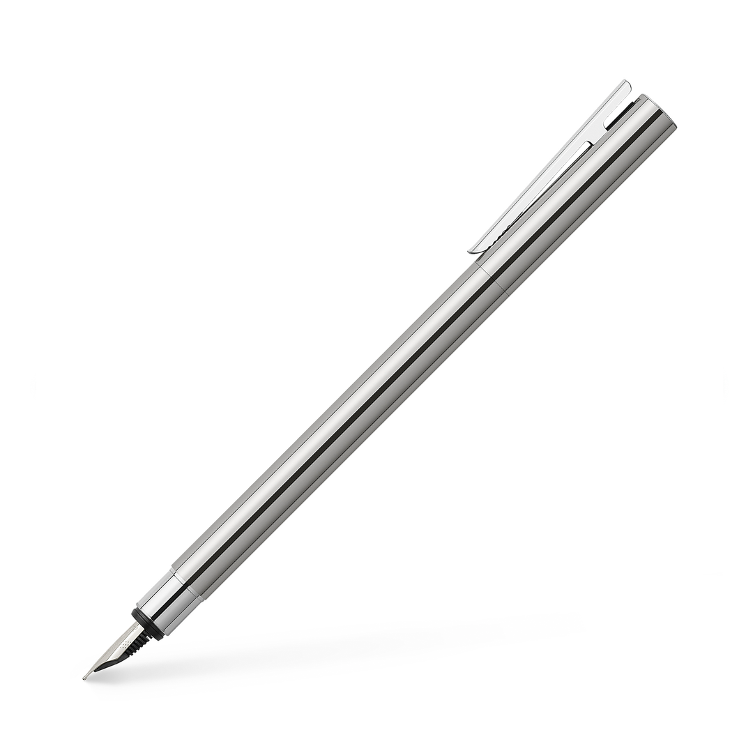 Faber-Castell Stainless Steel NEO Slim - Fountain Pen