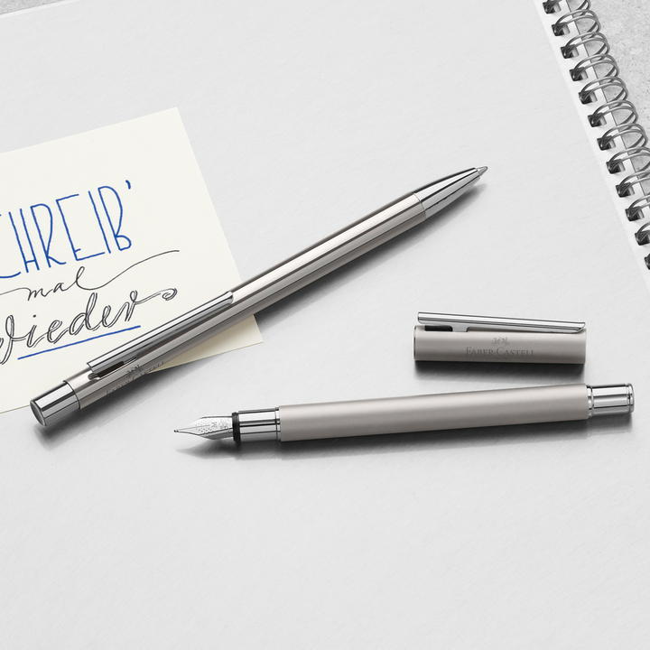 Faber-Castell Stainless Steel NEO Slim - Rollerball
