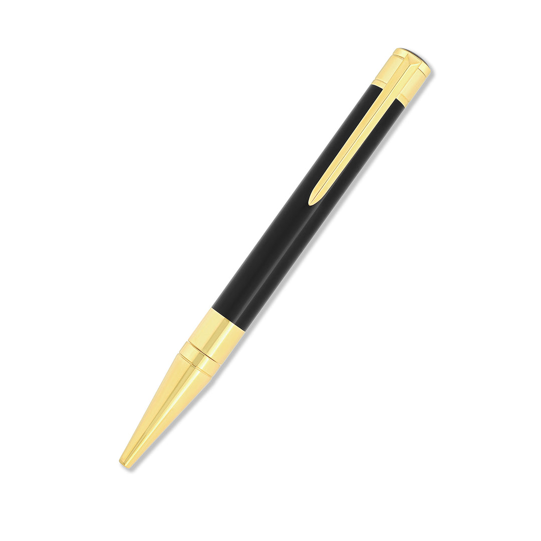 S.T. Dupont Initial Ballpoint Black and Gold