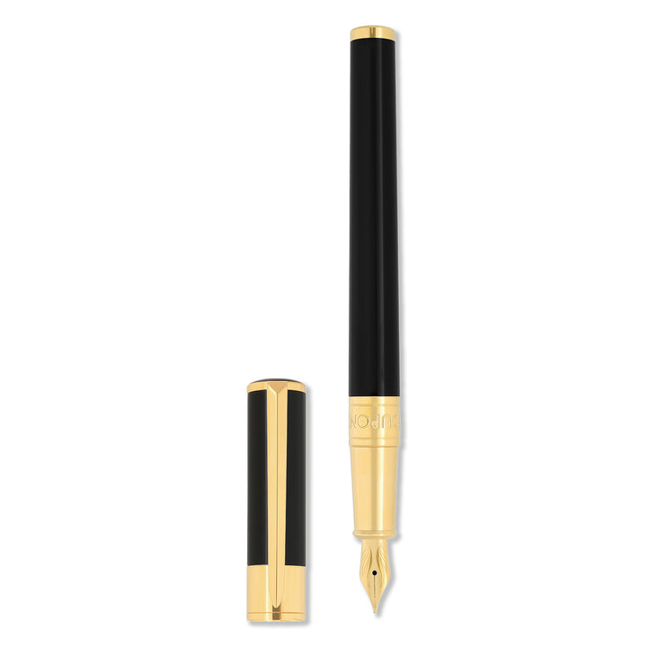S.T. Dupont Initial Fountain Pen Golden